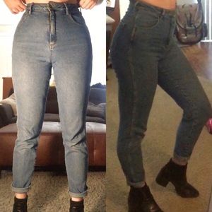 Wrangler for Urban Outfitters high waist mom jeans